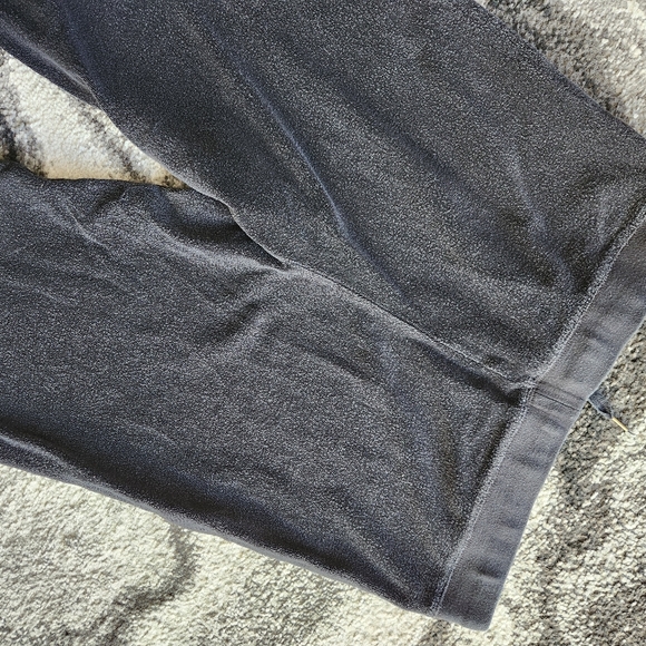 VS 2 Piece Black Terry Lounge Set L - Picture 10 of 13